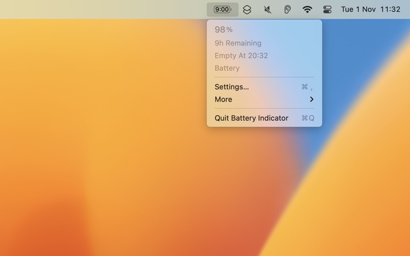 Screenshot #2 pour Battery Indicator