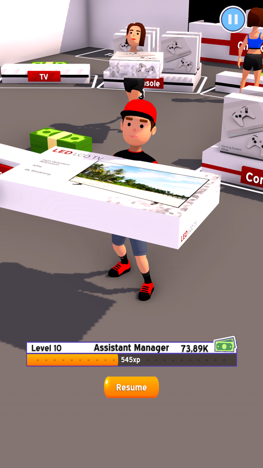 #8. Tech Store Tycoon (iOS) 由: Dumbbell Games Yazilim Anonim Sirketi