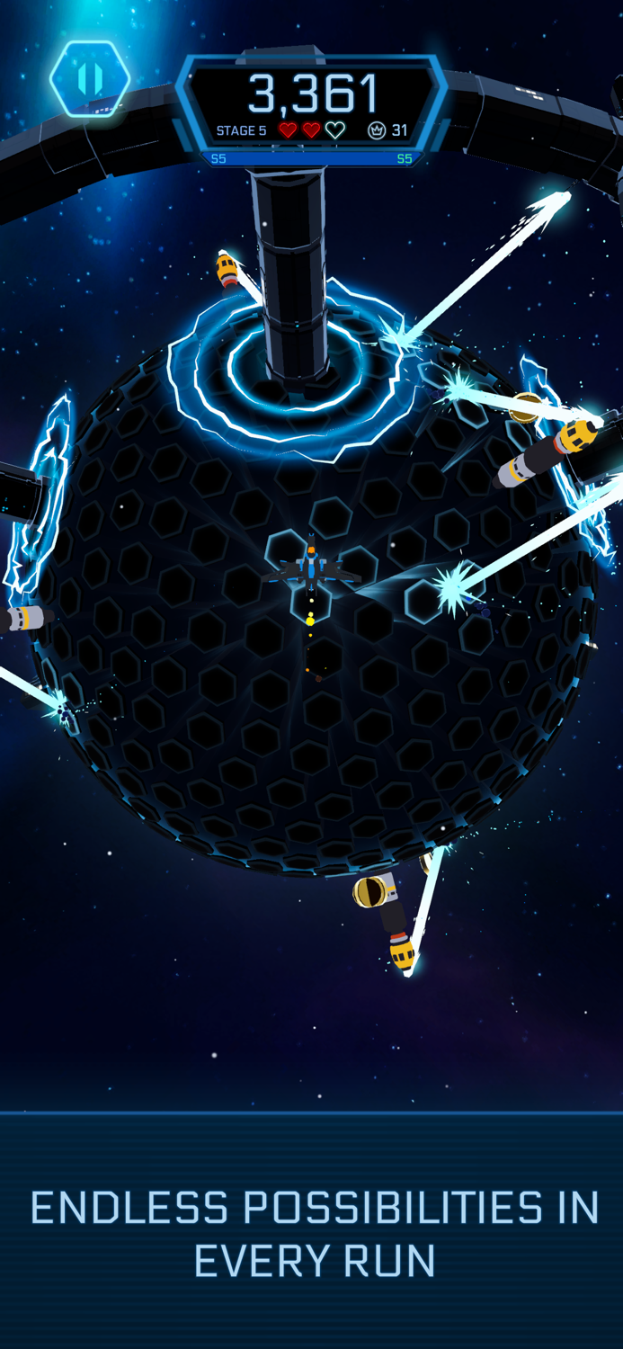 Galaxy Swirl Action Runner