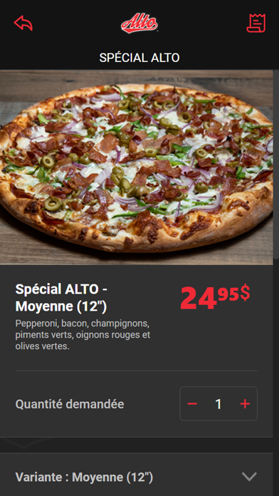 Alto Restaurant Screenshot