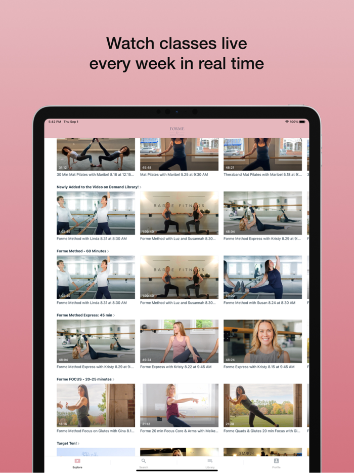 Forme Fitness Virtual