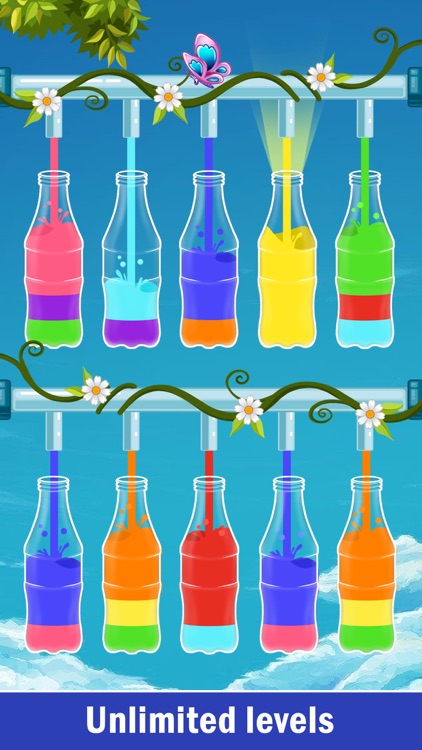 Water Color - Sorting Games screenshot-5