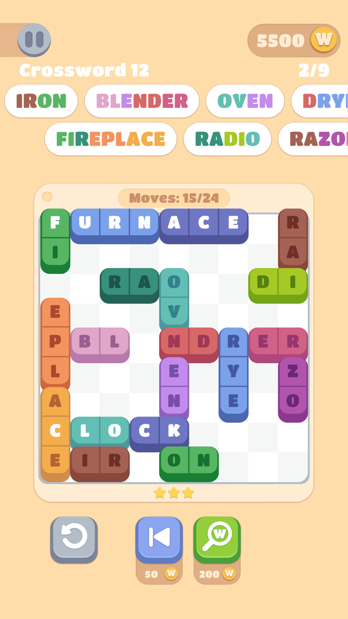 Word Blocks Puzzle