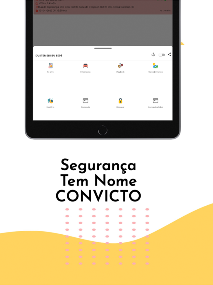 Convicto Rastreamento