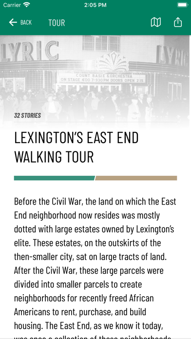 Tour the Historic Bluegrass Screenshot