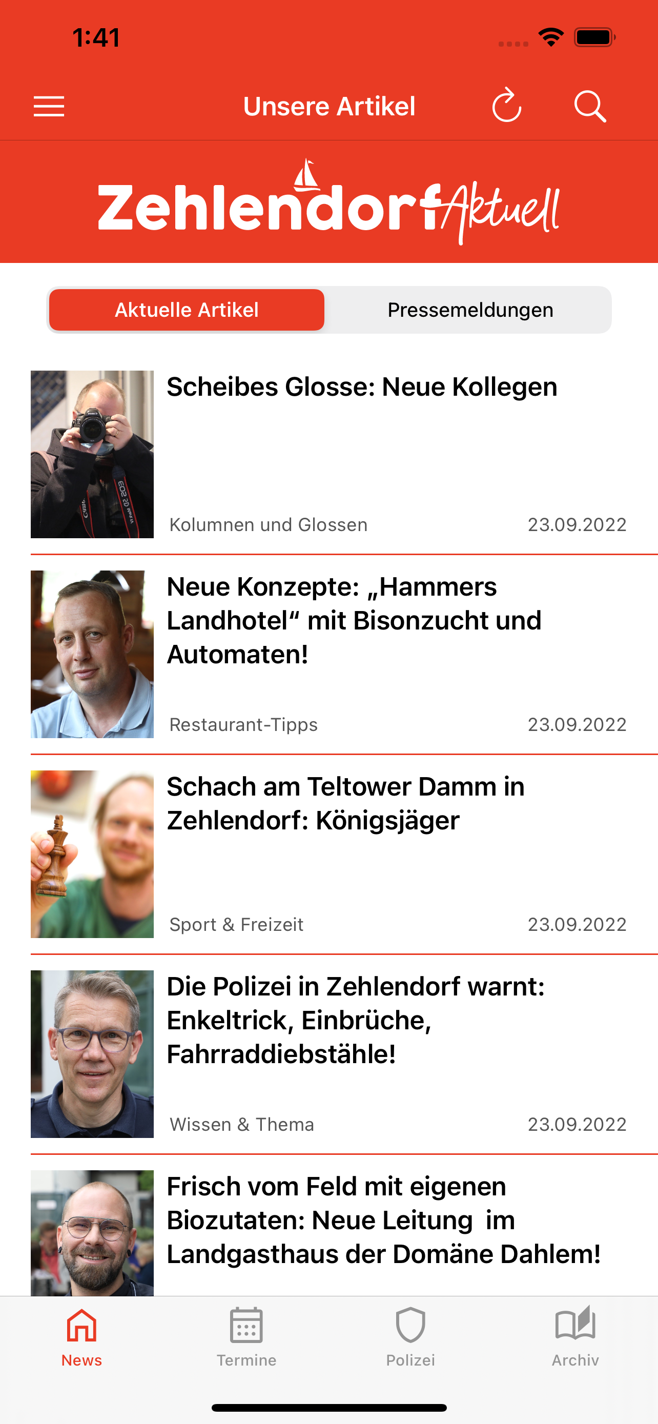 Zehlendorf aktuell