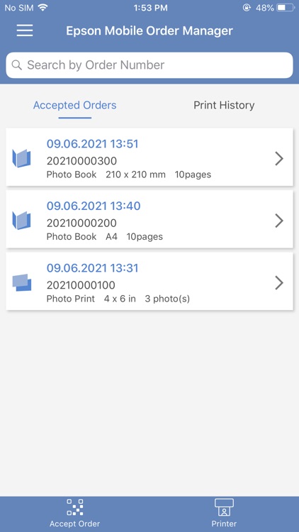 Epson Mobile Order Manager