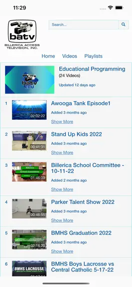 Game screenshot Billerica Access Television apk