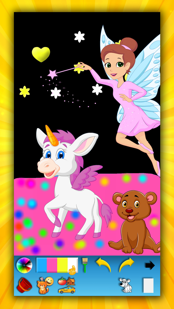 Kids doodle and coloring pages