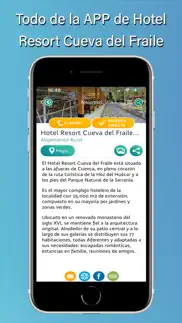 hotel resort cueva del fraile iphone screenshot 1