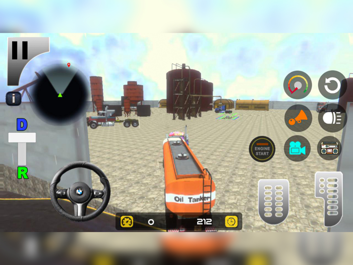 Oil Transport Refinery Sim