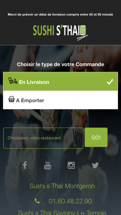 SUSHI S THAI Screenshot