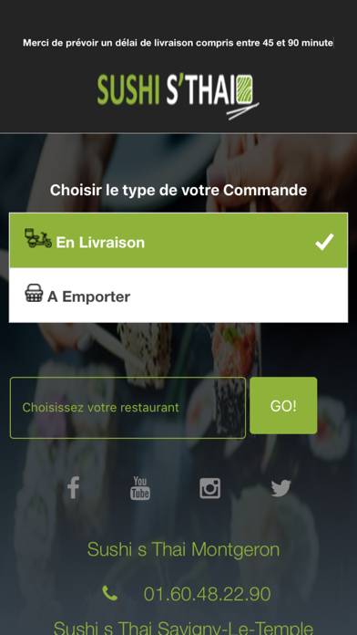 Screenshot #1 pour SUSHI S THAI