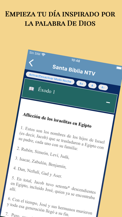 Biblia Nueva Traducción NTV Screenshot