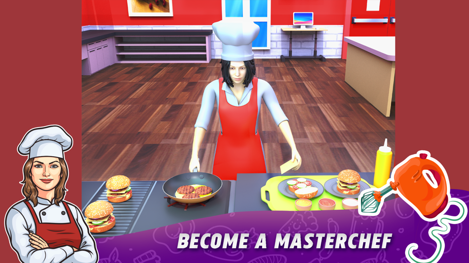 #2. Chef Simulator - Cooking Games (iOS) 由: Jeba Takia Sumyia