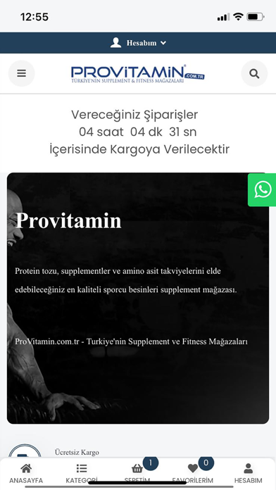Provitamin Supplement&Fitness Screenshot