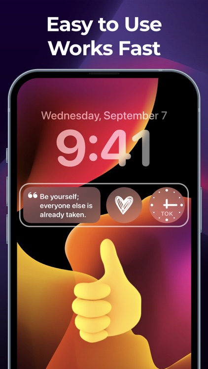 Lock Screen Widgets Aesthetic screenshot-4