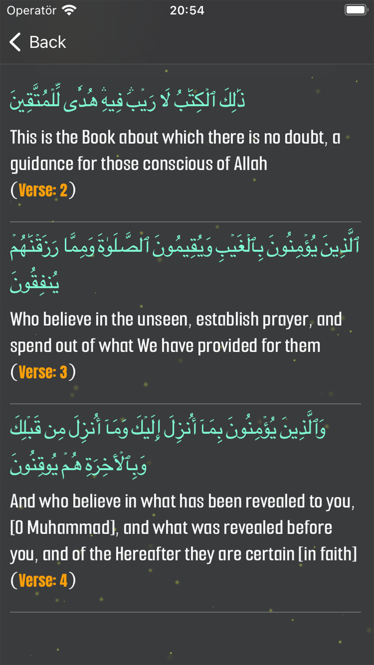 The Quran - Surahs and Verses