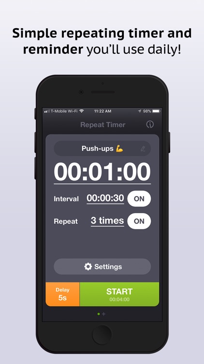 Repeat Timer: Interval Remind