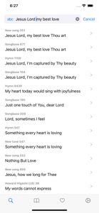 Hymns Mobile screenshot #3 for iPhone