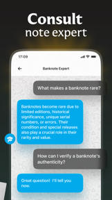 Banknote Identifier - NoteScan screenshot