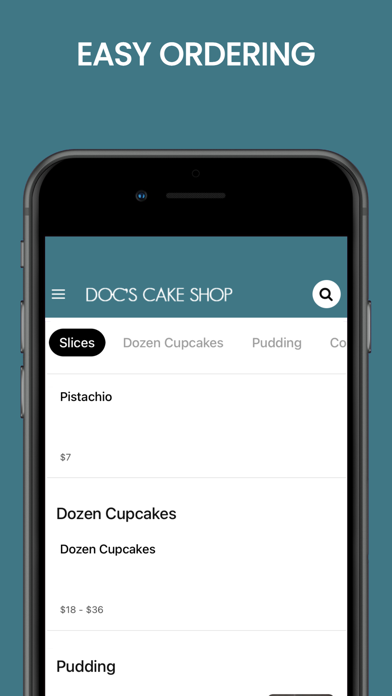 Doc’s Cake Shop Online Screenshot