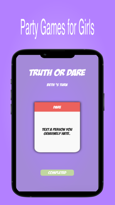 Truth or Dare - For The Girls Screenshot
