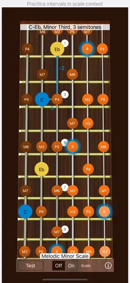 Game screenshot Guitar Interval Ear Trainer apk