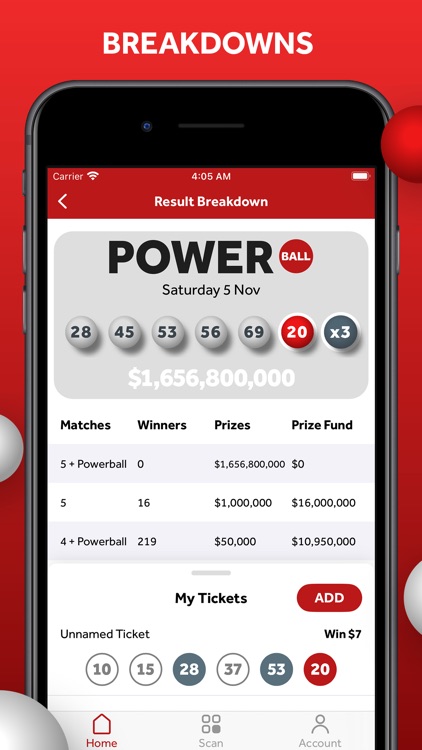 Powerball Live: Ticket Scanner screenshot-3