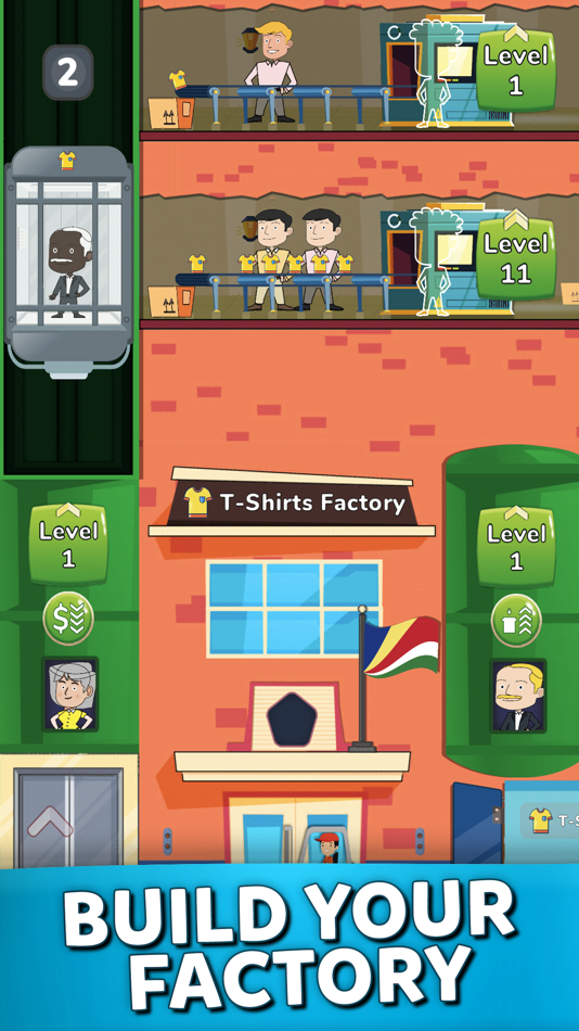 #2. Idle Factories: Tycoon Game (iOS) 由: ENRASOFT APPS SL.