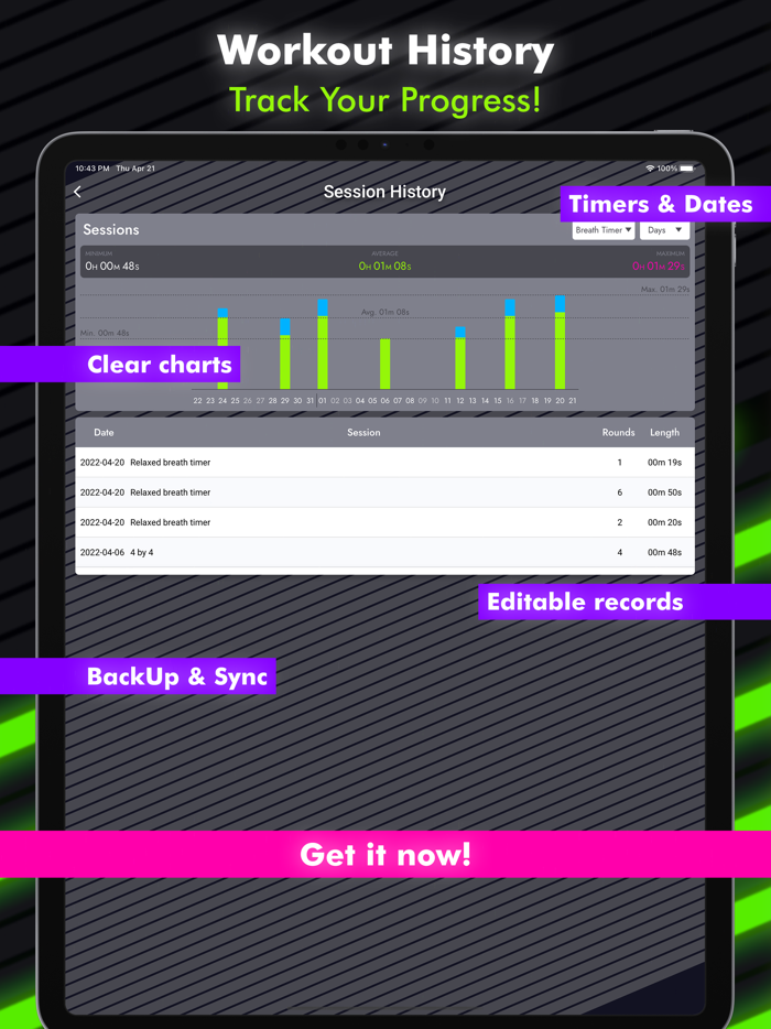 Top Timer - HIIT Tabata EMOM
