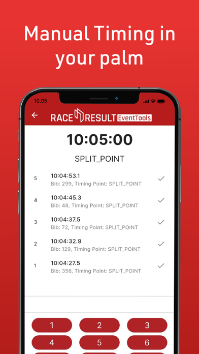 RACE RESULT EventTools Screenshot