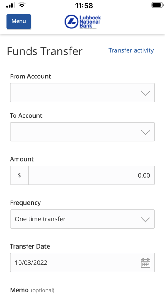 #3. Lubbock National Bank Mobile (iOS) Podle: Amarillo National Bank