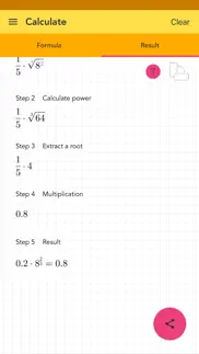 advanced power calculator iphone screenshot 4