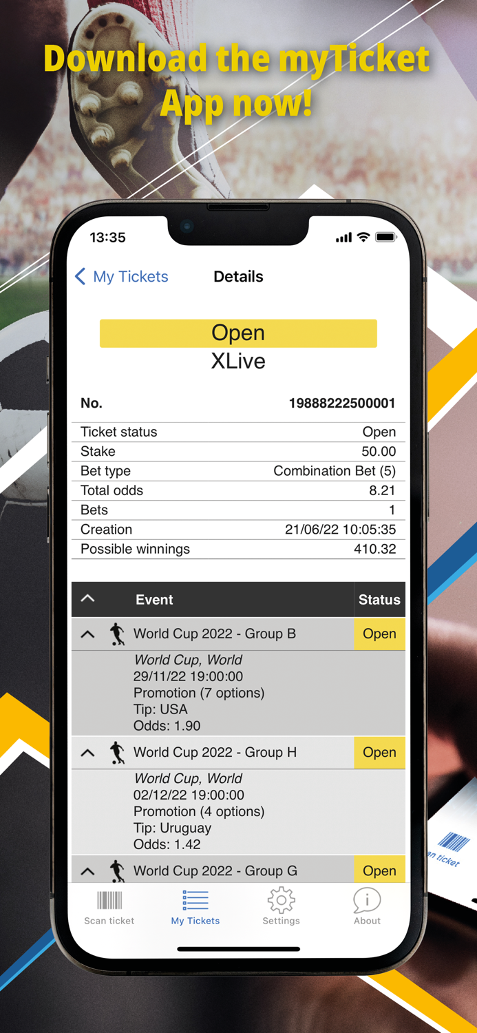 myTicket Mobile Ticket Checker