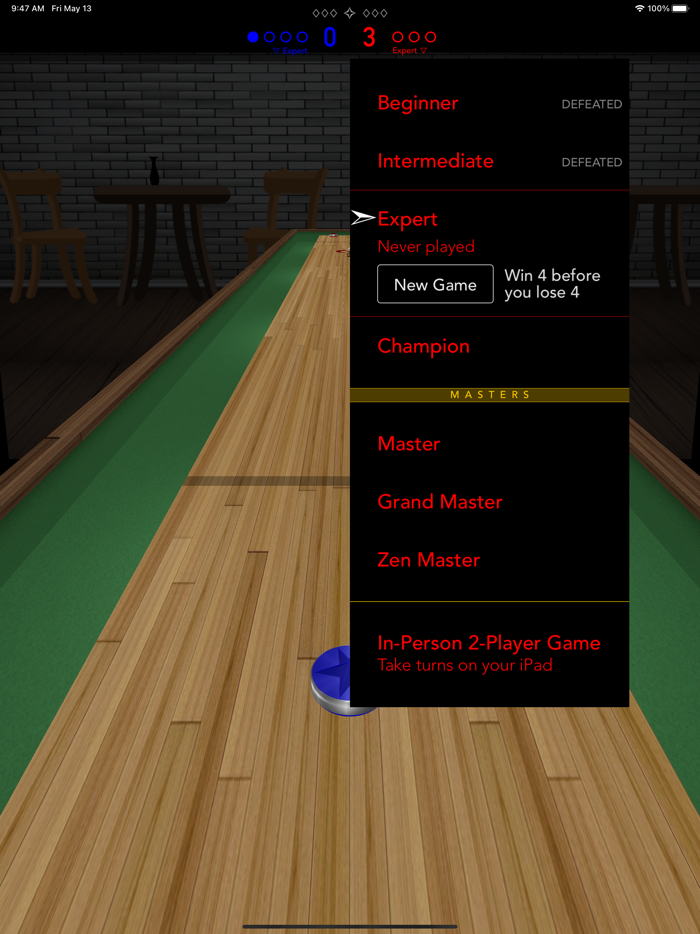 Shuffleboard Master