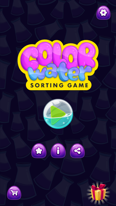 Color Water Sorting Gameのおすすめ画像1