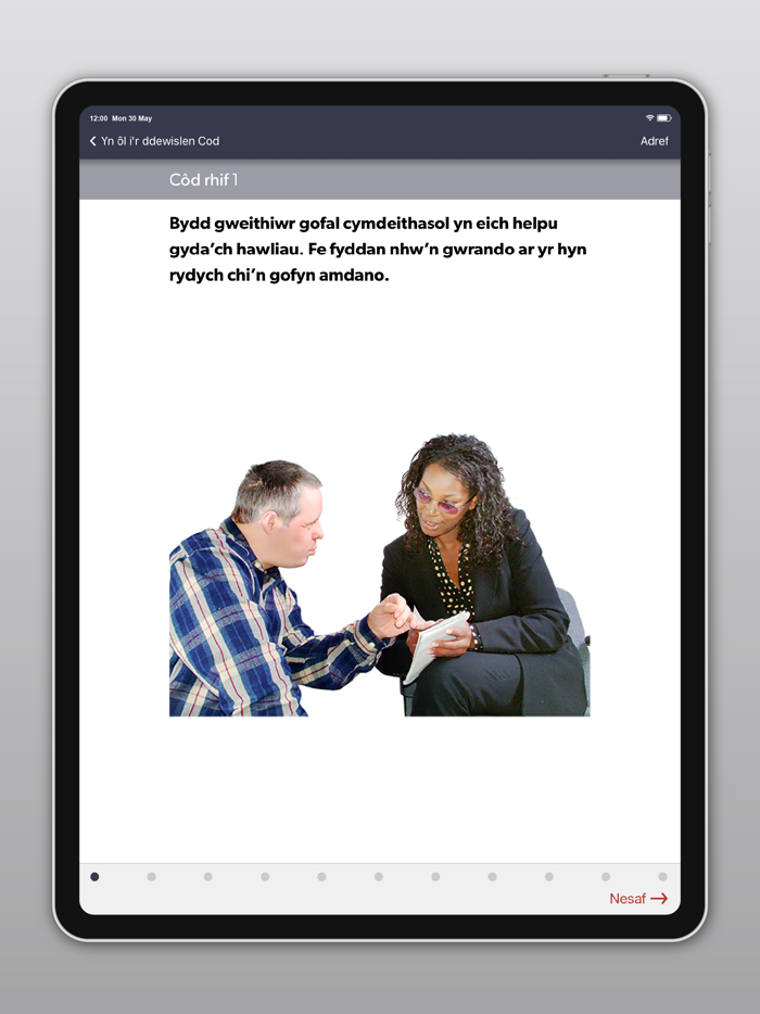 Easy Read Social Care Code