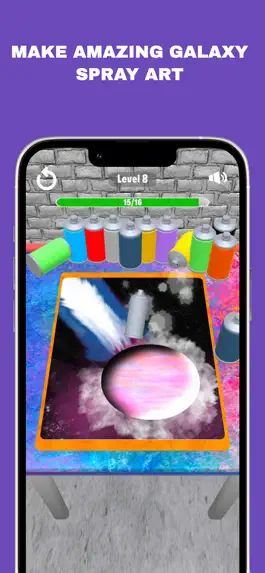 Game screenshot Galaxy Spray Art mod apk