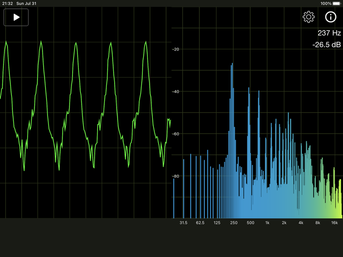 Audio - Spectrum Analyzer