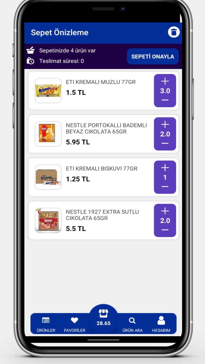 Ercan Gıda - Keçiborlu Sipariş