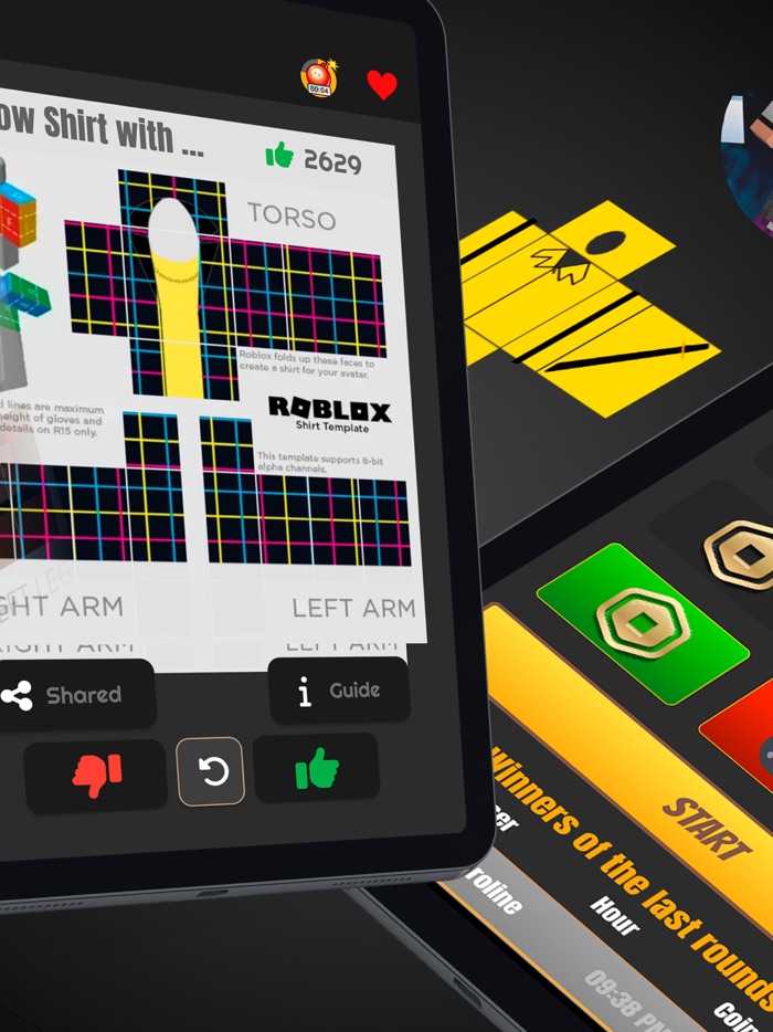 Templates Skins for Roblox