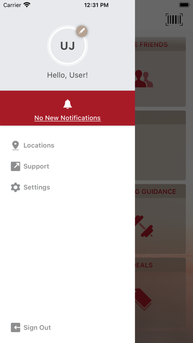 Colorado Athletic Club. Screenshot