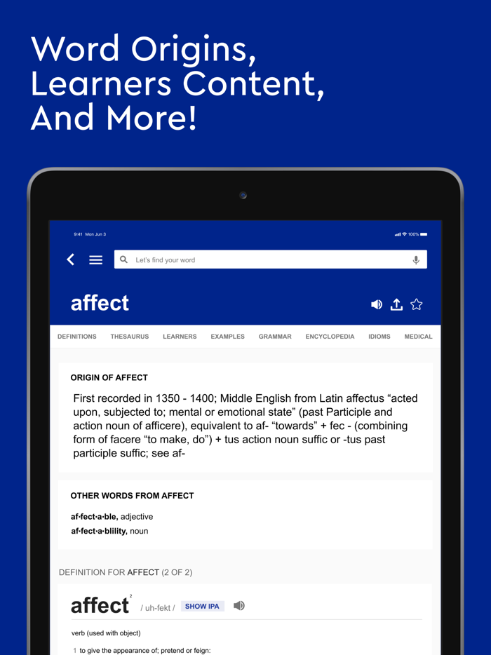 Dictionary.com English Words