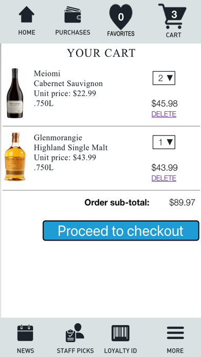 Wild Horse Wine and Spirits Screenshot