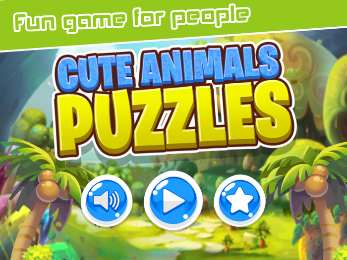 Cute Animal Puzzle Games