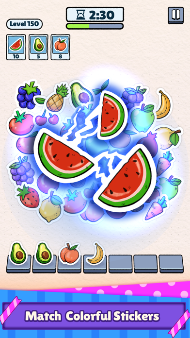 Doodle Match - Sticker Puzzle Screenshot
