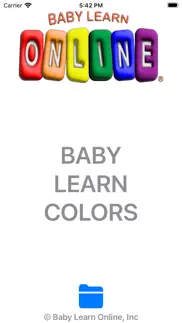 baby learn colors app iphone screenshot 1