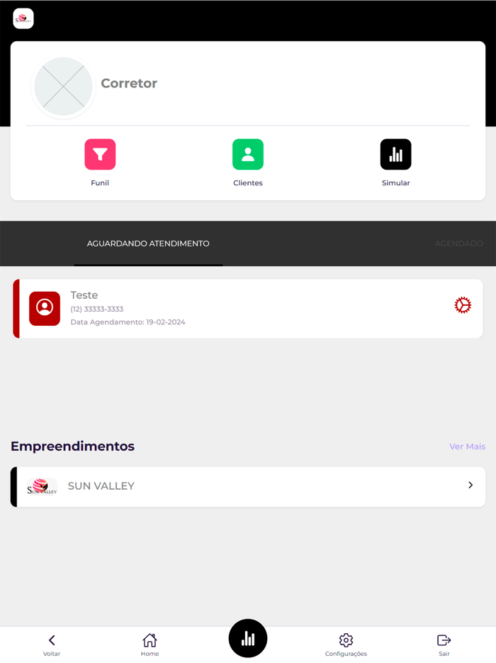 Sun Valley Loteamento Corretor