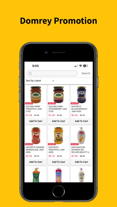 Domrey - Online Shopping Screenshot
